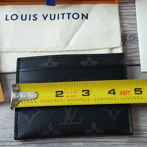 Louis Vuitton Black Monogram Card Holder - Picture 4 of 5